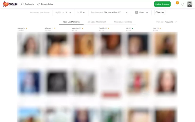 BeCoquin.com membres
