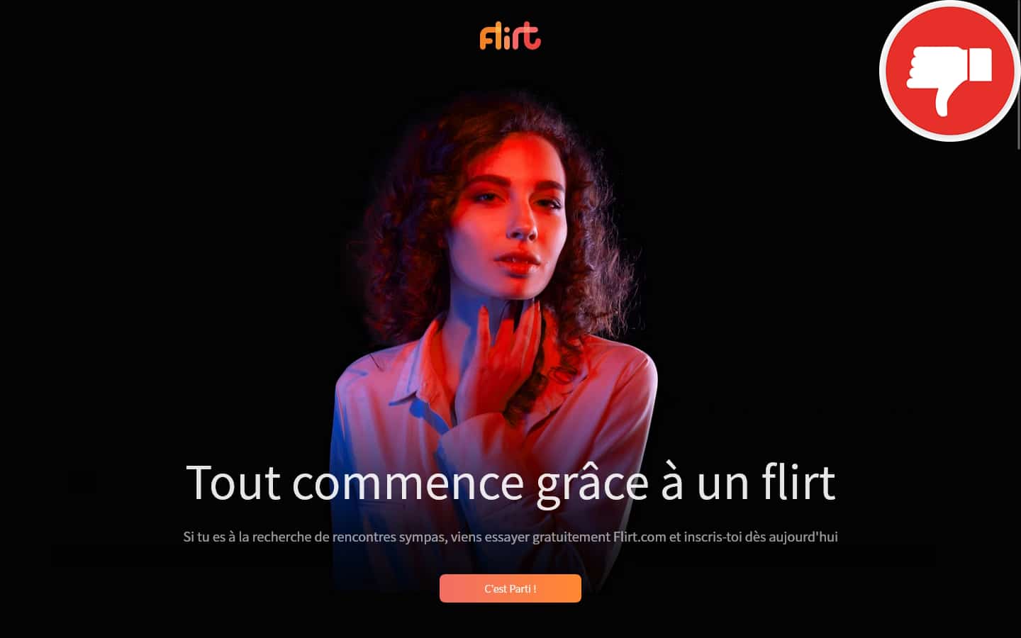 Évaluation Flirt.com Arnaque