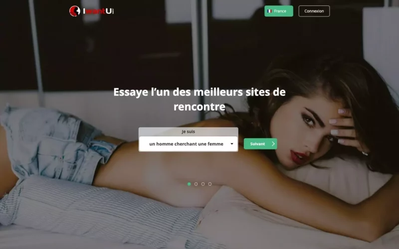 Evaluation iWantU.com page d accueil