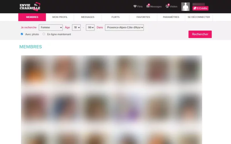 EnvieCharnelle.com membres