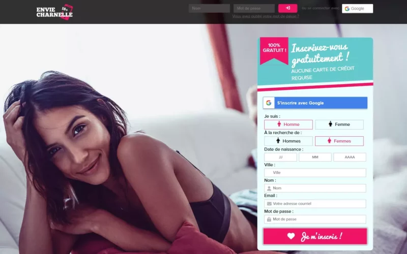 Evaluation EnvieCharnelle page d accueil