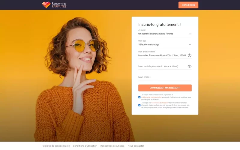 Évaluation RencontresParfaites.com Arnaque