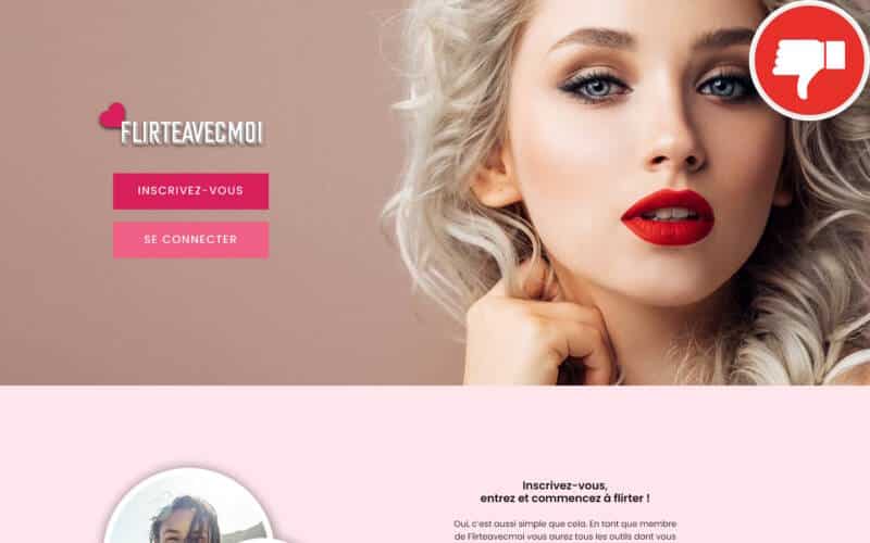 Evaluation FlirteAvecMoi.com Arnaque