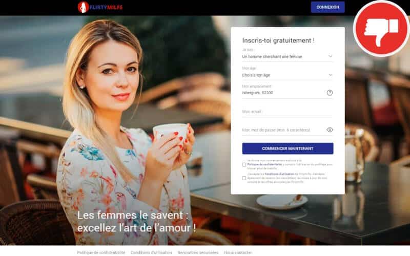 Evaluation FlirtyMilfs.com Arnaque