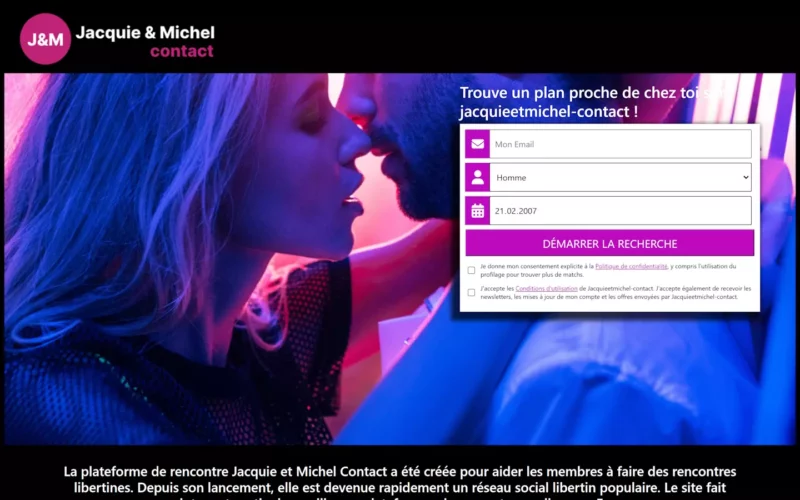 Evaluation JacquieEtMichel-Contacts.com Arnaque