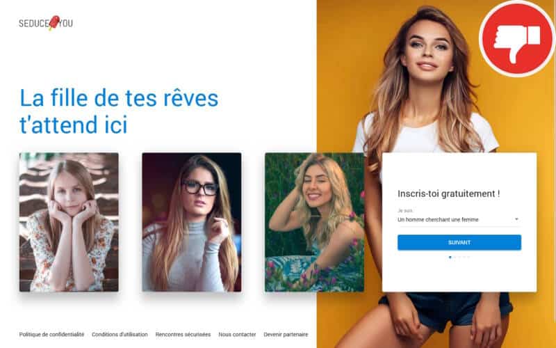 Evaluation SeduceYou.com Arnaque