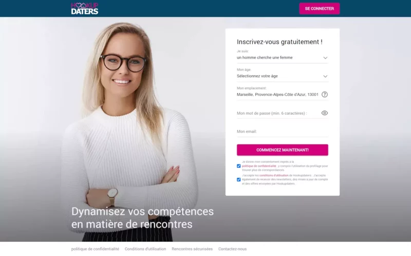 Evaluation HookupDaters.com Arnaque