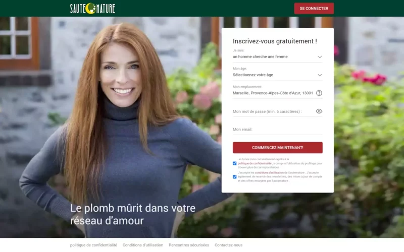 Evaluation SauteMature.com Arnaque