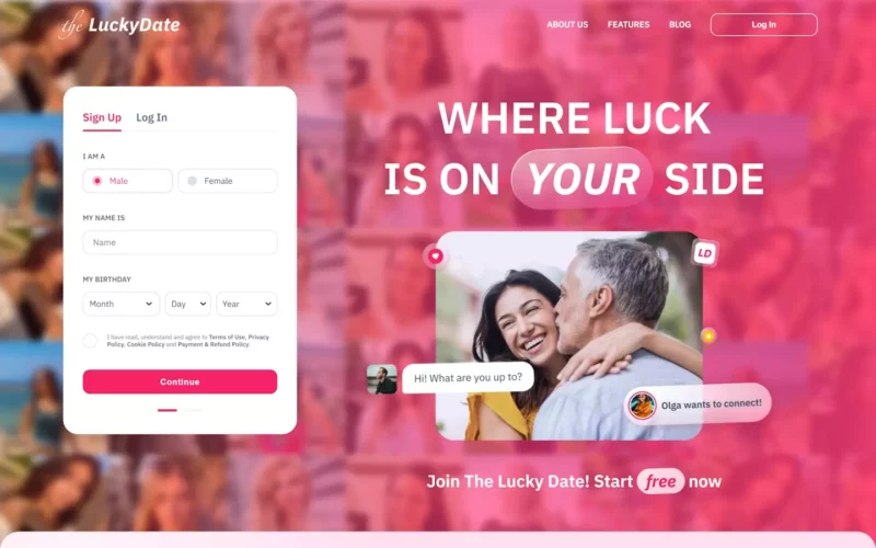 Evaluation TheLuckyDate.com Arnaque