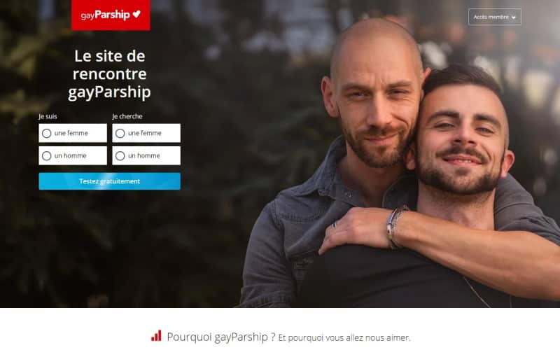 Gagnant du test FR 2021 - GayParship.fr - Gays