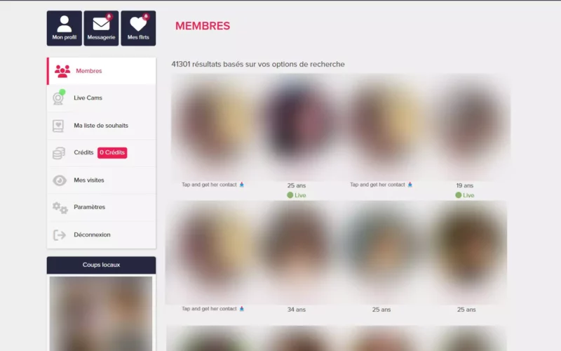 MonCrush.com membres