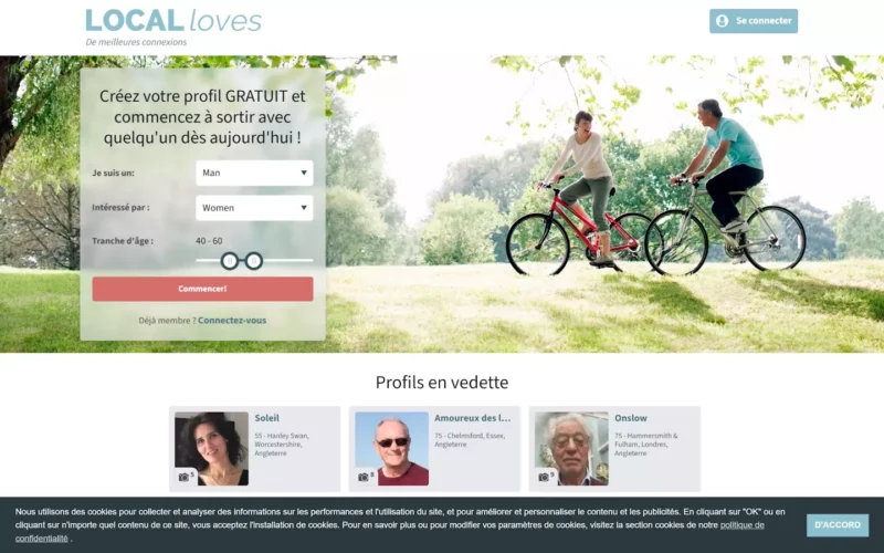 Evaluation LocalLoves.co.uk Arnaque