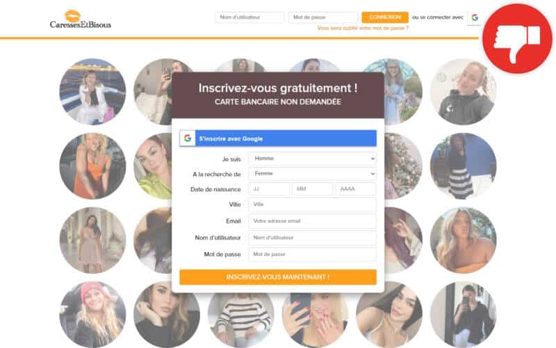 Evaluation CaressesEtBisous.com Arnaque
