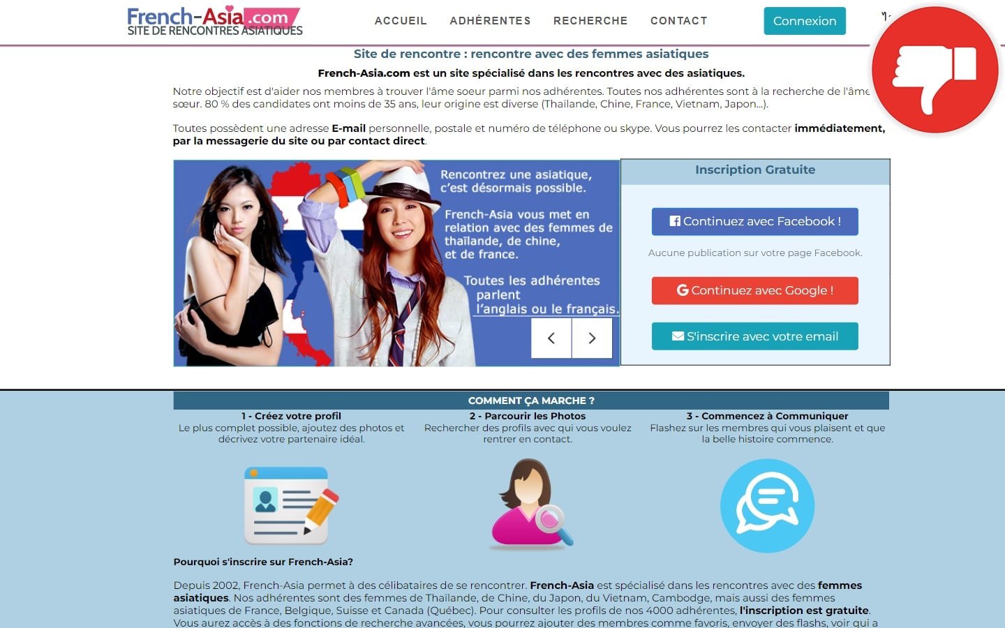 Evaluation French-Asia.com Arnaque