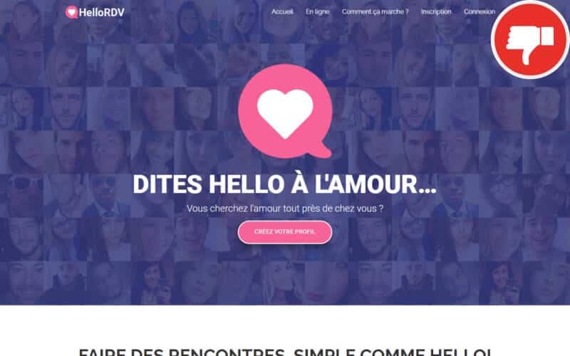 Evaluation HelloRDV.com Arnaque