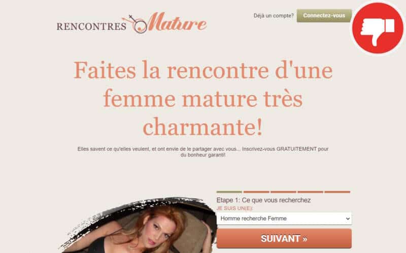 Evaluation RencontresMature.fr Arnaque