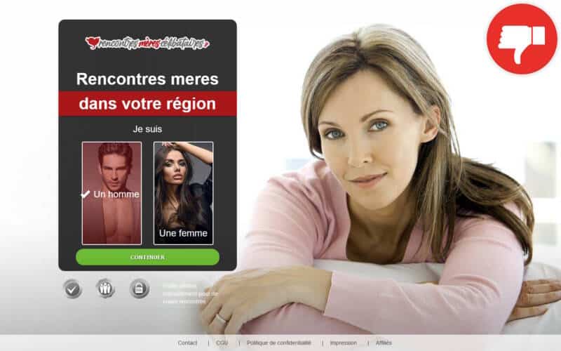 Evaluation RencontresMeresCelibataires.fr Arnaque