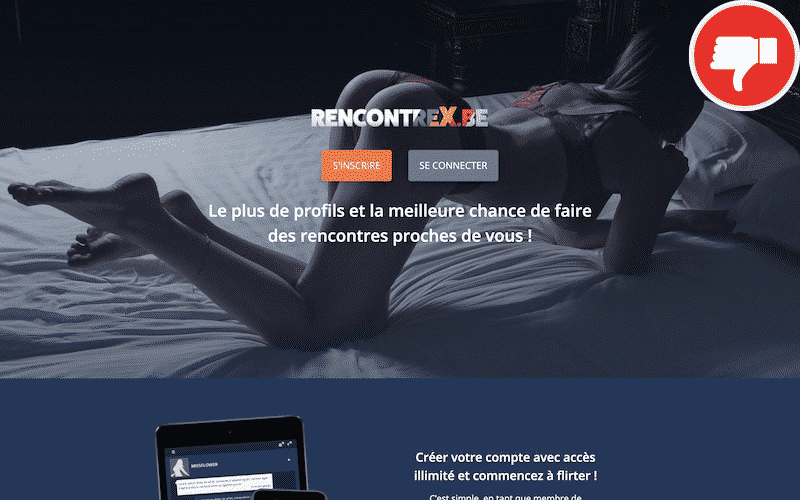 Evaluation RencontreX.be Arnaque