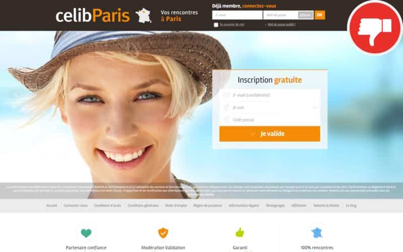 Evaluation CelibParis.com Arnaque