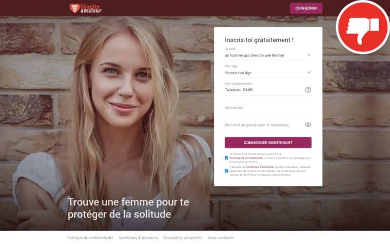 Evaluation LibertinAmateur.com Arnaque