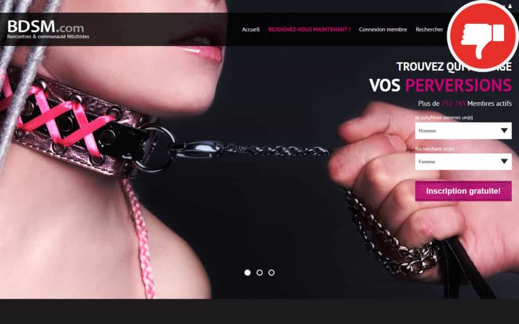 Evaluation BDSM.com Arnaque
