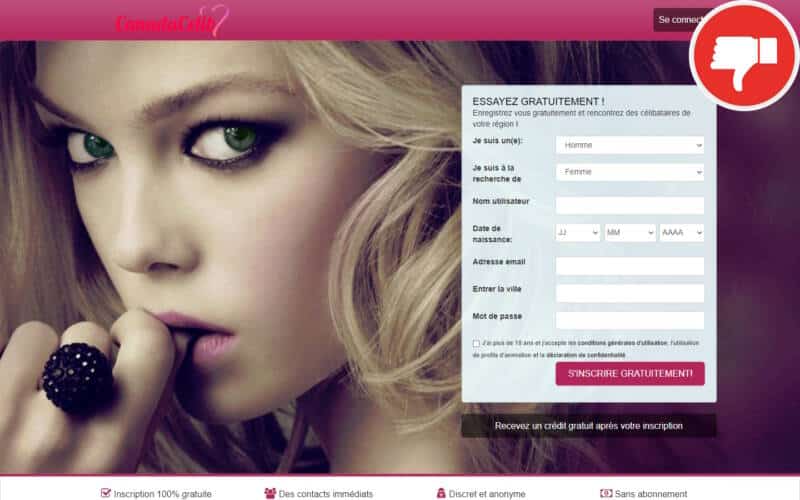 Evaluation CanadaCelib.com Arnaque