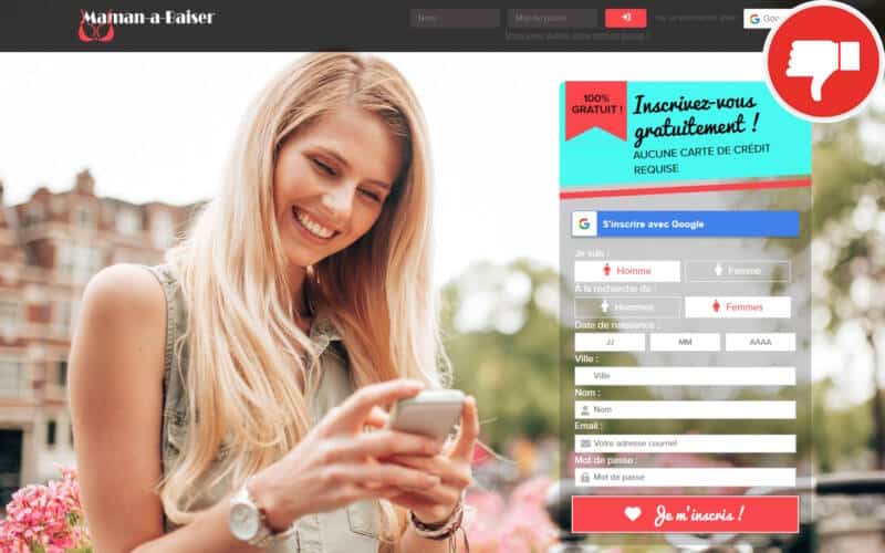 Evaluation Maman-A-Baiser.com Arnaque