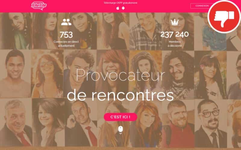 Evaluation Tchatche.com Arnaque