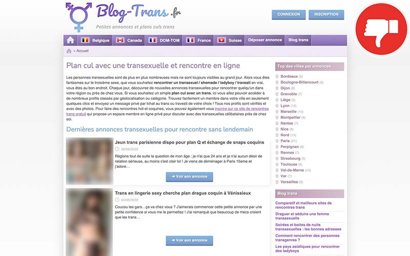 Evaluation Blog-Trans.fr Arnaque