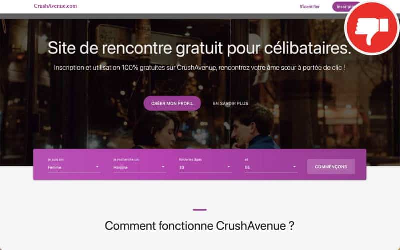 Evaluation CrushAvenue.com Arnaque