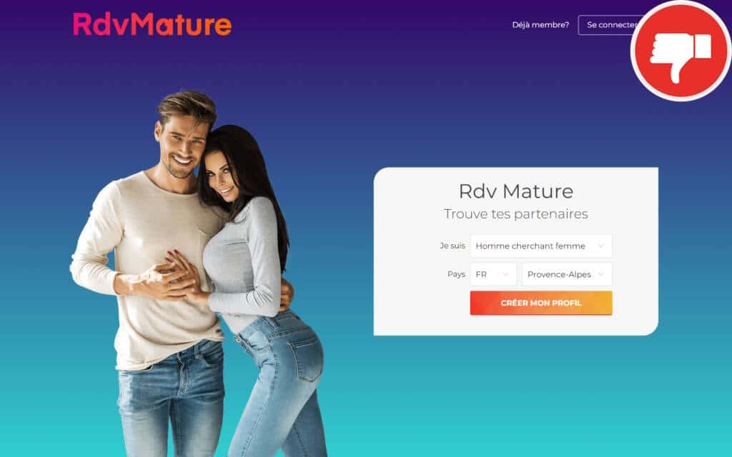 Evaluation RdvMature.com Arnaque