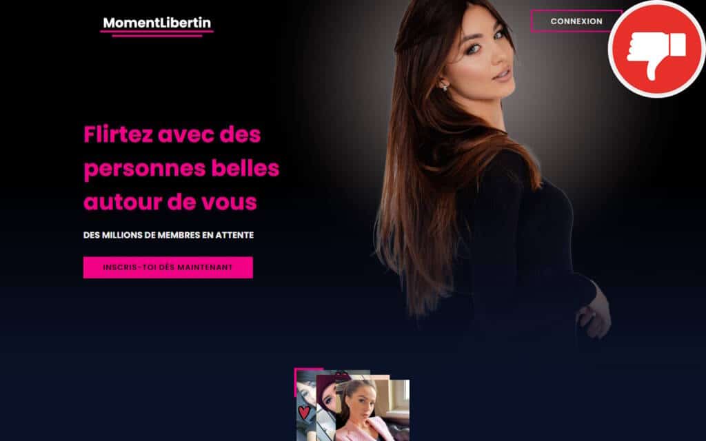 Evaluation MomentLibertin.com Arnaque