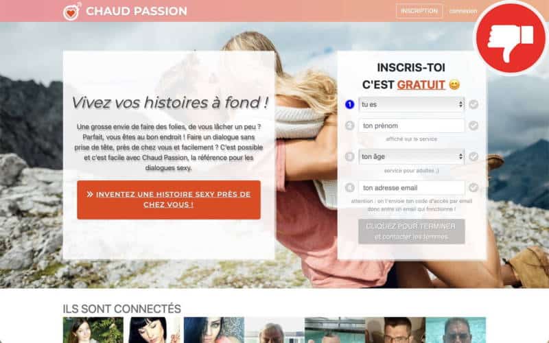 Evaluation ChaudPassion.com Arnaque