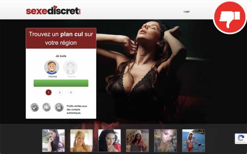 Evaluation Sexe-Discret.com Arnaque