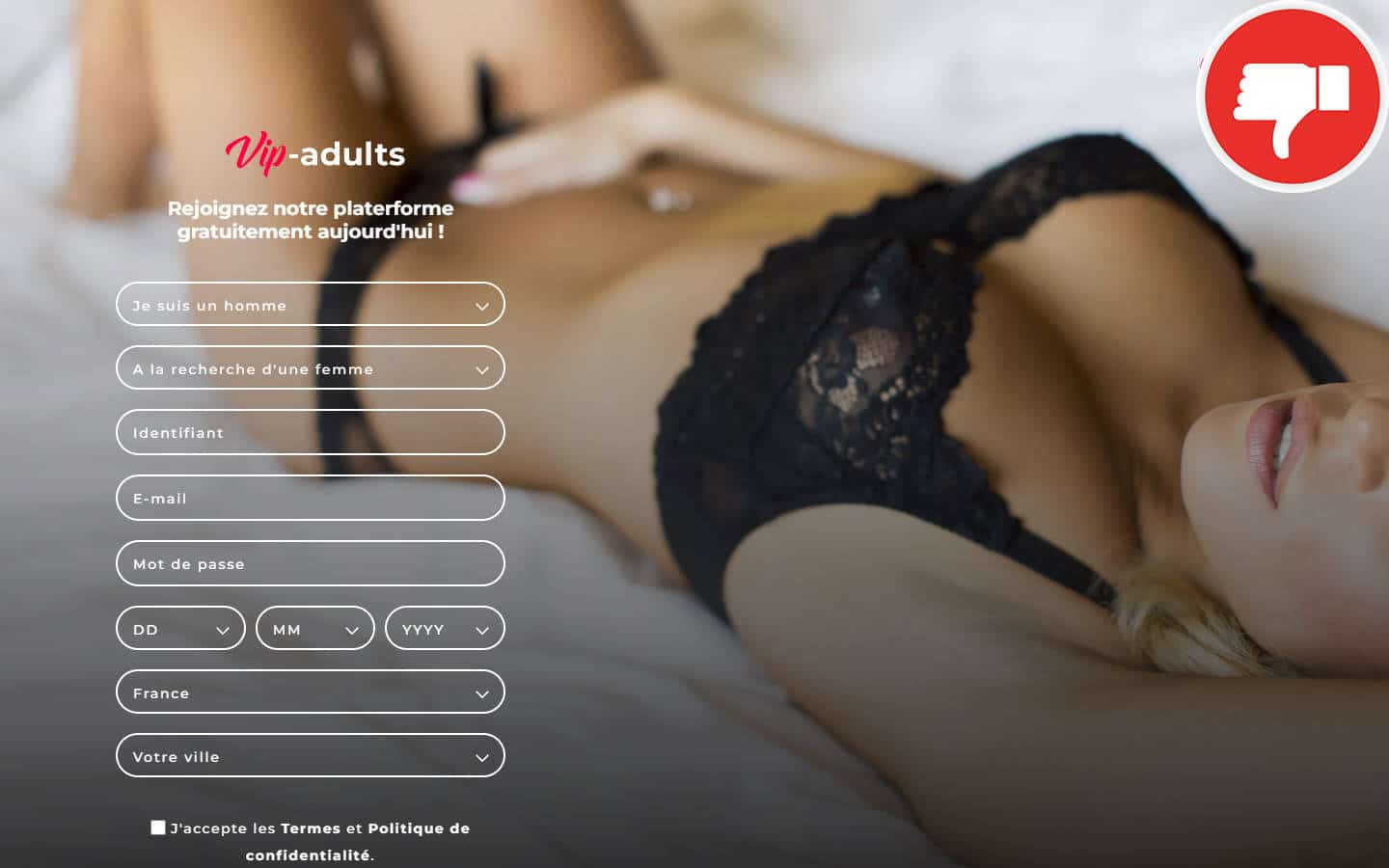 Evaluation VIP-Adults.com Arnaque
