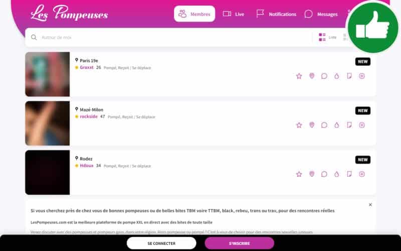 Evaluation LesPompeuses.com Arnaque