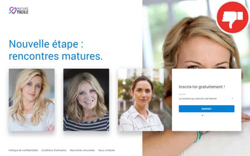 Evaluation MatureFacile.com Arnaque