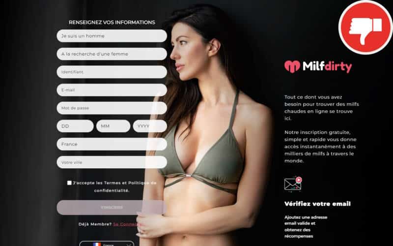 Evaluation MilfDirty.com Arnaque