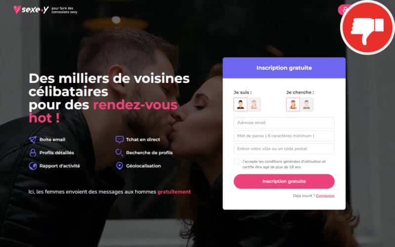 Evaluation Sexe-Y.com Arnaque