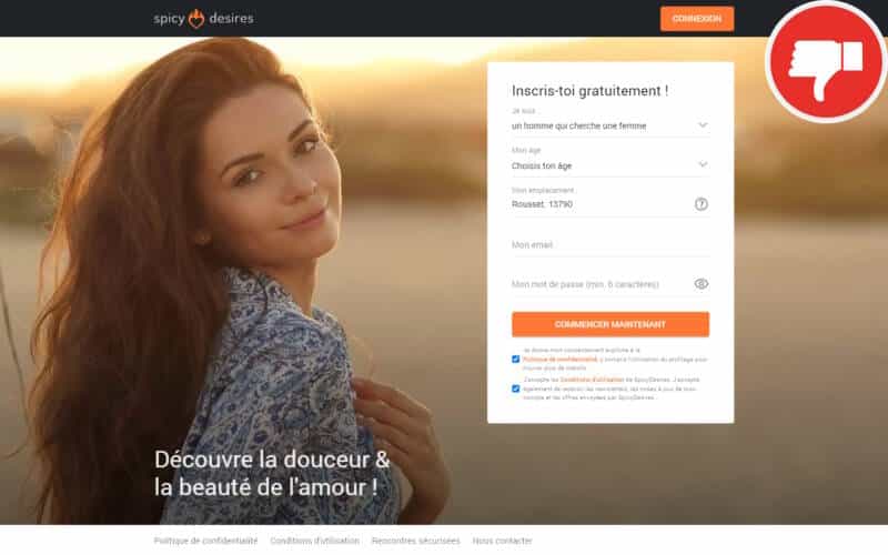 Evaluation SpicyDesires.com Arnaque