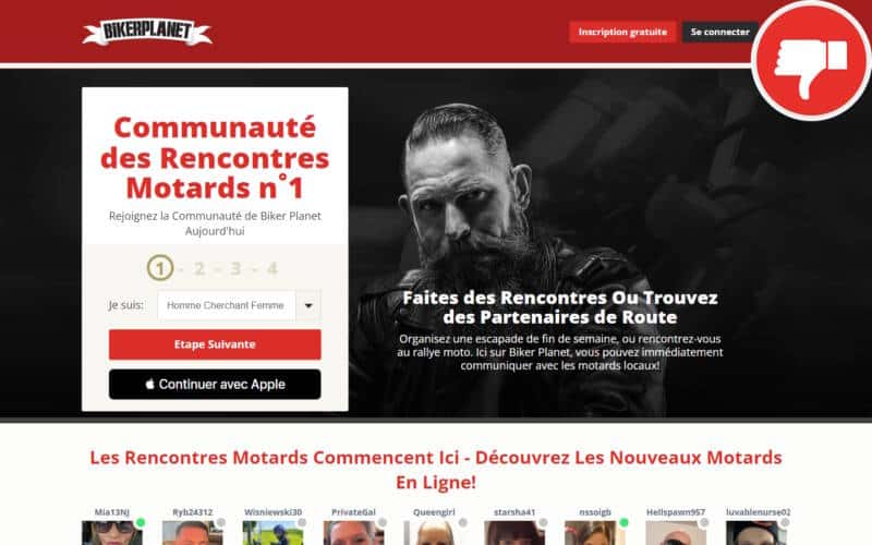 Evaluation BikerPlanet.com Arnaque