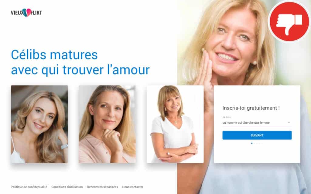 Evaluation VieuxFlirt.com Arnaque