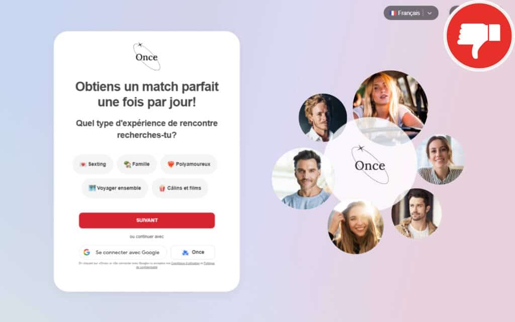 Evaluation GetOnce.com Arnaque