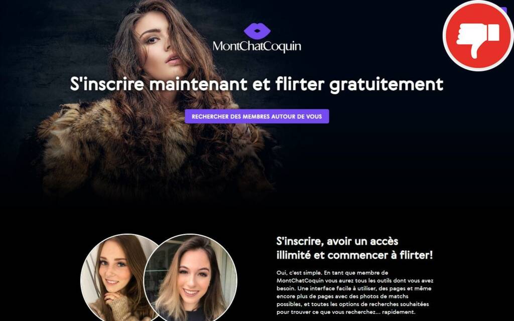 Evaluation MontChatCoquin.com Arnaquee
