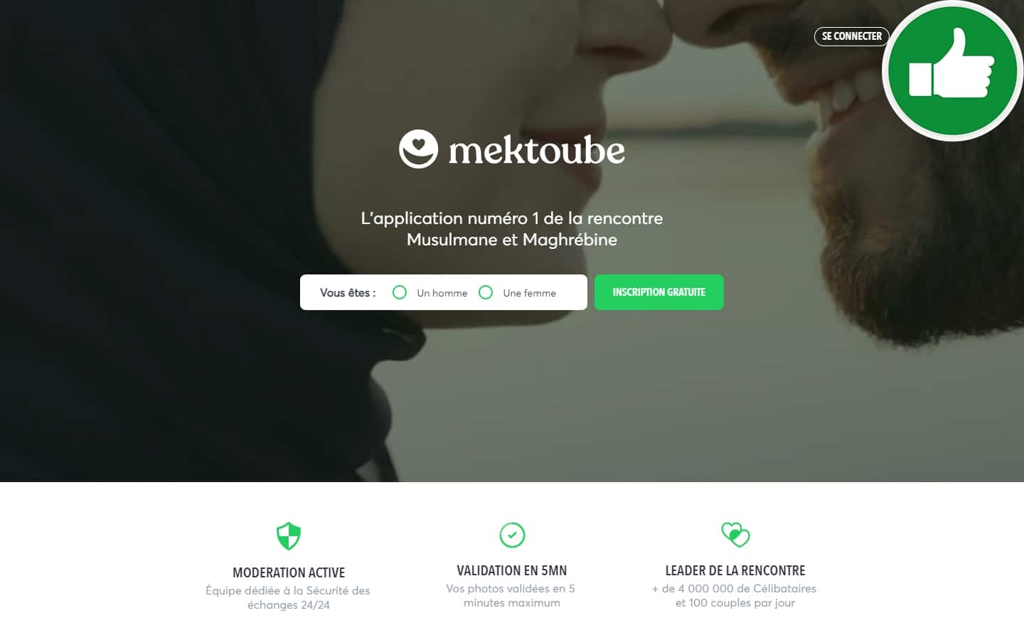 Evaluation Mektoube.fr Arnaque