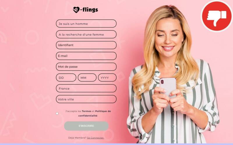 Evaluation e-Flings.com Arnaque