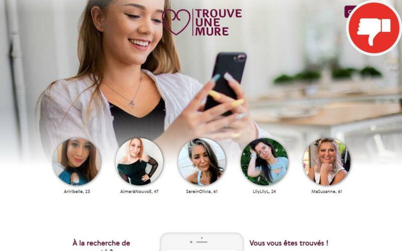 Evaluation TrouveUneMure.com Arnaque