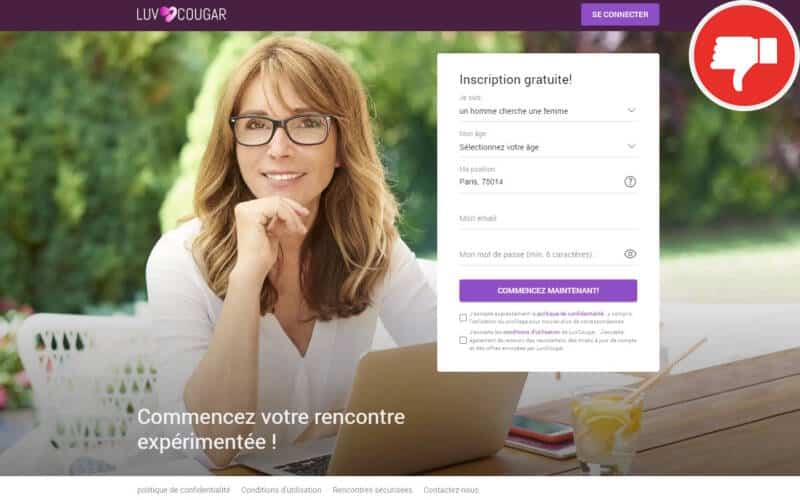Evaluation LuvCougar.com Arnaque