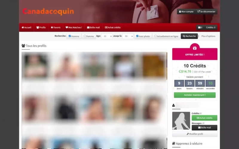CanadaCoquin.com membres