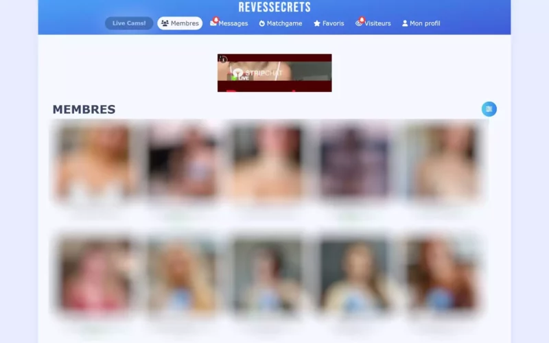 RevesSecrets.com membres